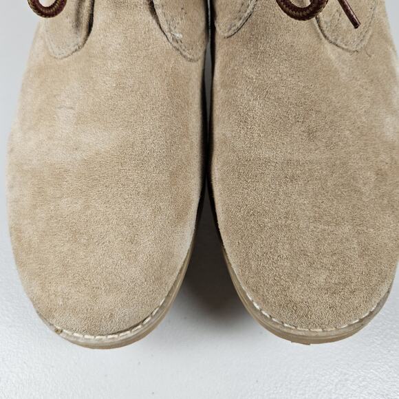 Nunn Bush Suede Leather Mens Chukka Boots Woodbury Ankle Tan 84445-269 Size 10 - Picture 9 of 16